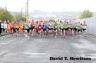The start of the Terry O'Gara Memorial Road Race organised by Wallsend Harriers and AC race.